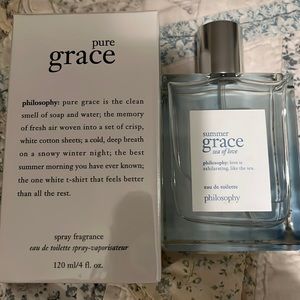 Philosophy x2. Pure grace, summer grace